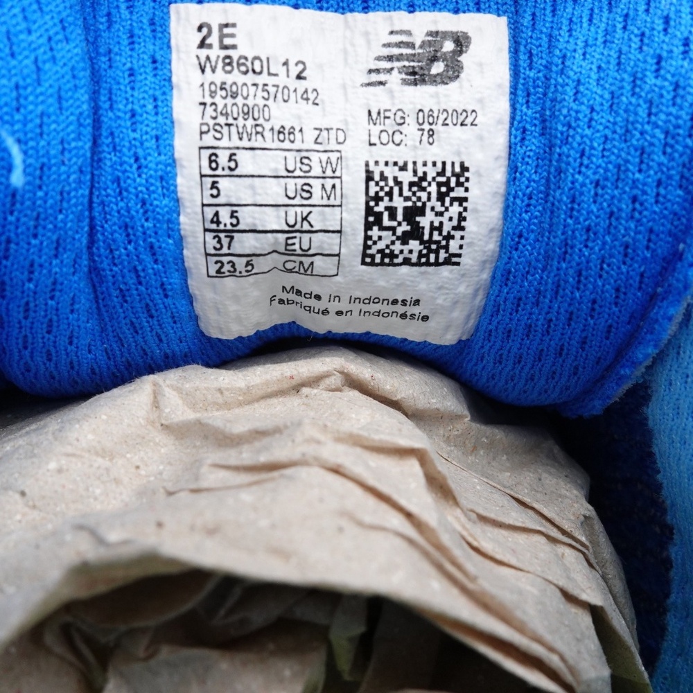 NEW Size 6.5 XWIDE 2E Women's New Balance Fresh Foam X 860 V12 Running Shoes - Picture 2 of 6
